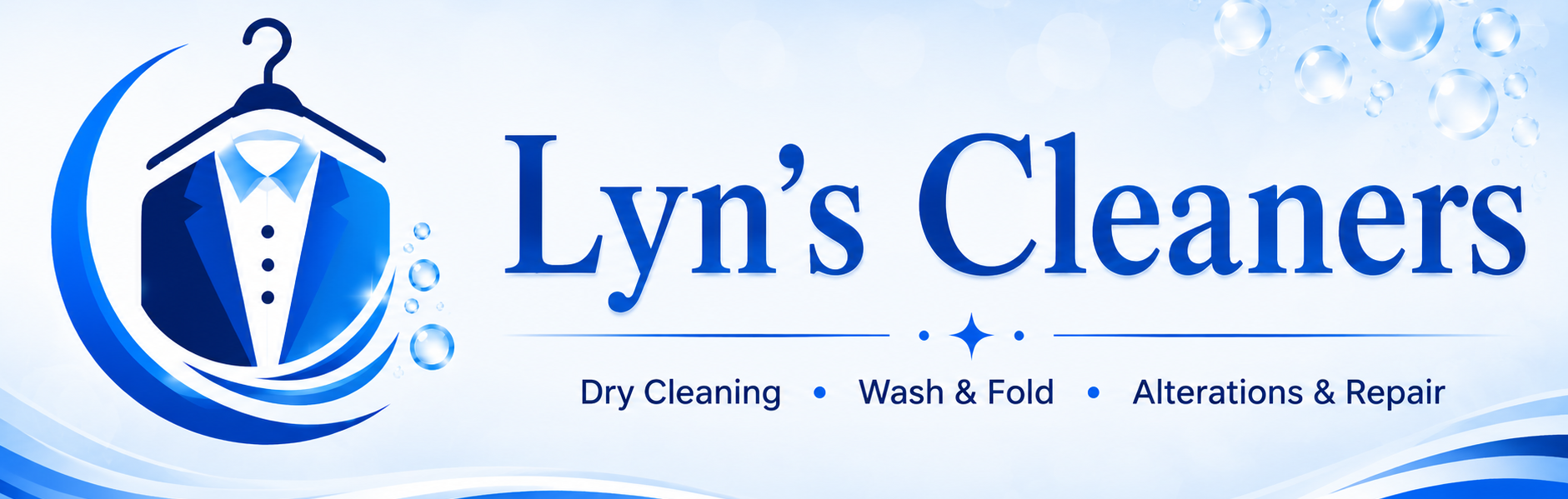 Lyn's Cleaners Header